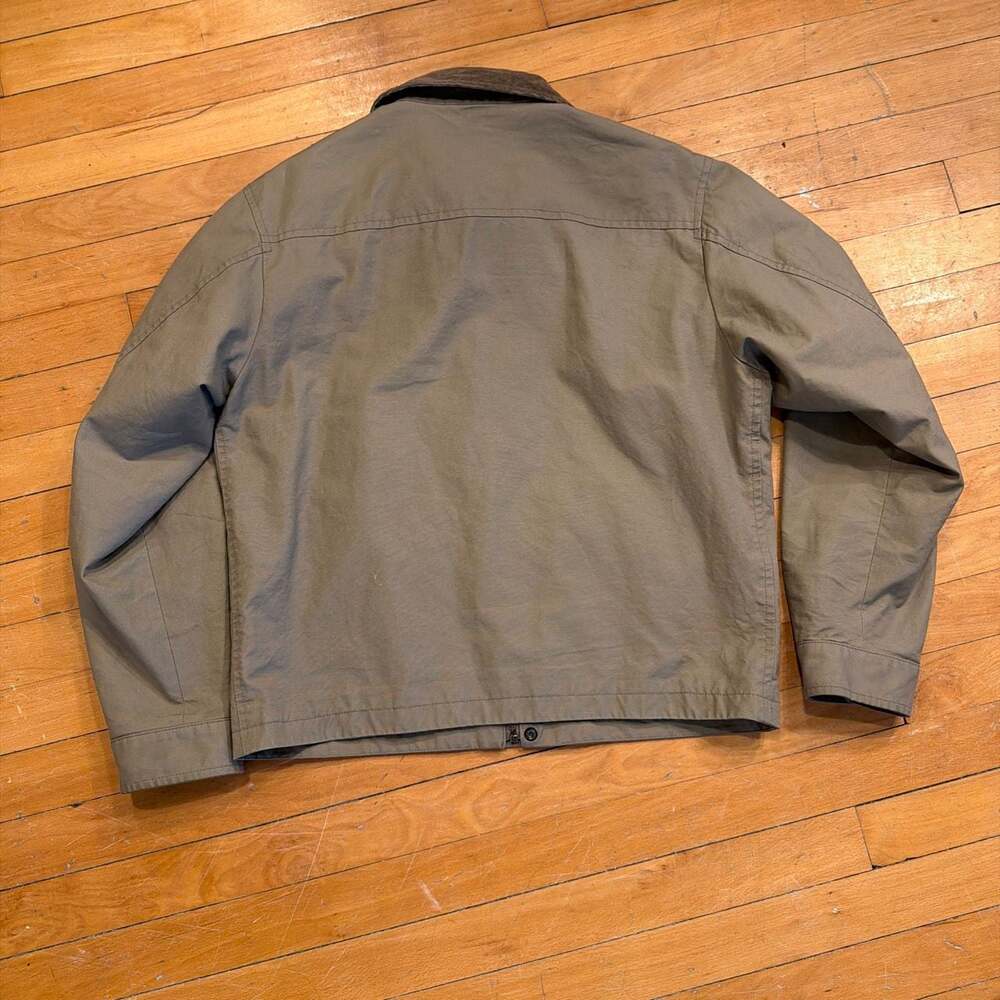 Uniqlo Plaid Lined Field Jacket Olive Green Size XS - Picture 5 of 7